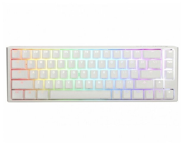 Клавиатура Ducky One 3 SF RGB Pure White Cherry MX Brown Switch (RU Layout)