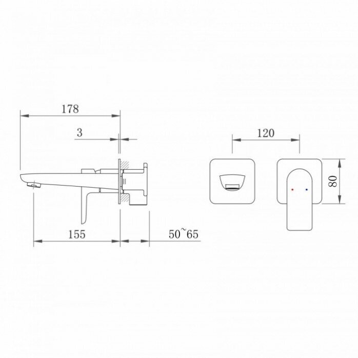 Смеситель для раковины Berges - фото №4