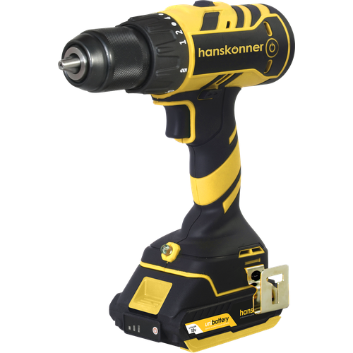 Дрель-шуруповерт аккумуляторная бщ Hanskonner HCD1865 18В 1BatterySystem 2 аккумулятора 1499000₽