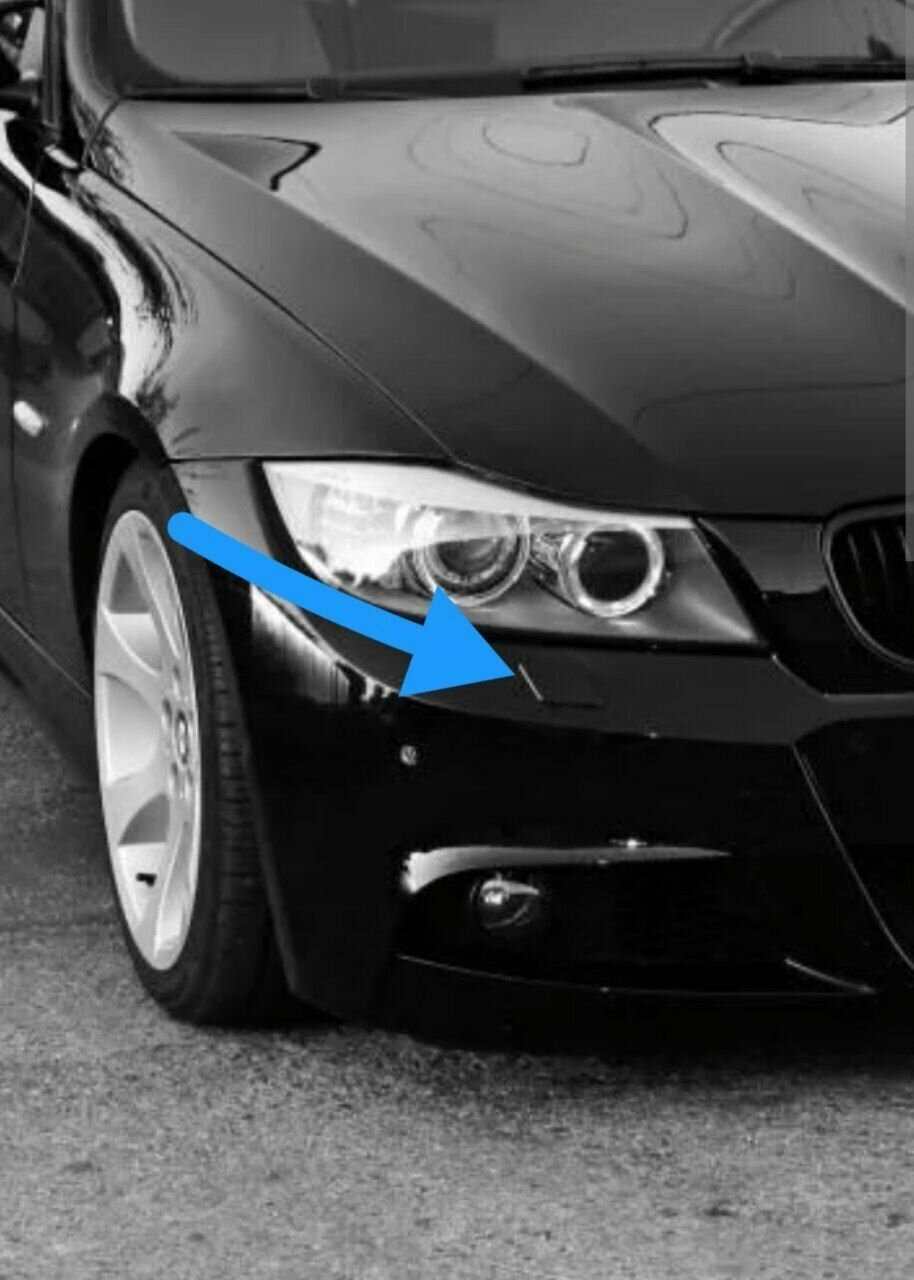 Крышка форсунки стеклоомывателя фар для BMW 3-Series E90 / E91 2005-2012 правая+левая черный