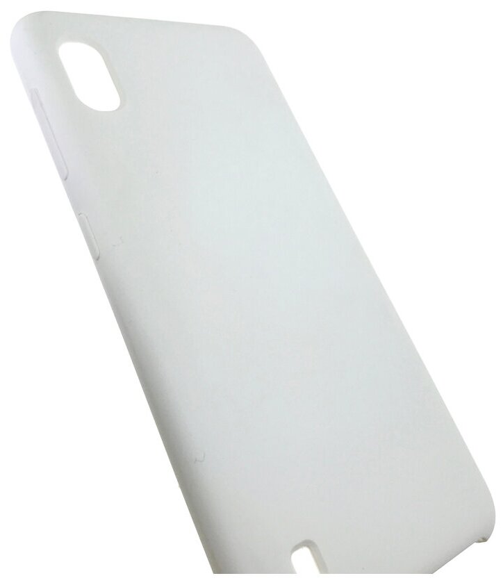 Чехол для Samsung Galaxy A10 Накладка силиконовая с бархатным Soft-touch покрытием