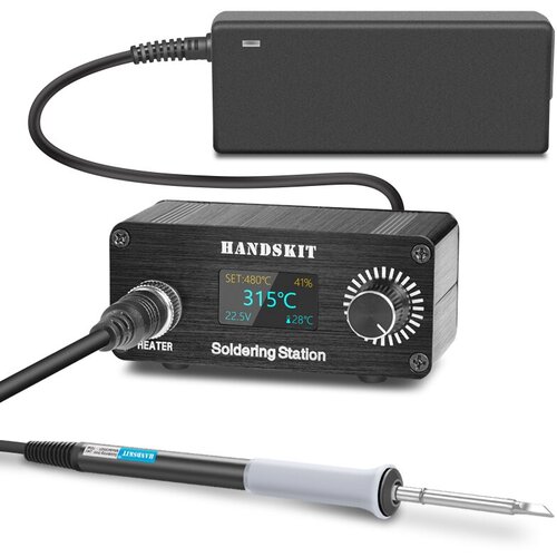 Портативная Индукционная Паяльная Станция Handskit T12 Mini Индукционное Жало T12 Малогабаритная Переносная 479000₽