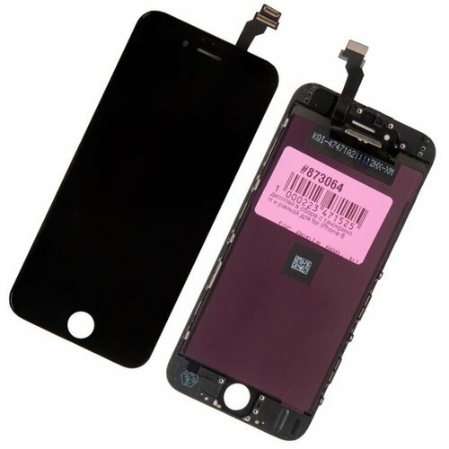 Display / Дисплей PD в сборе с тачскрином для Apple iPhone 6, черный display дисплей pd в сборе с тачскрином для apple iphone 6 черный