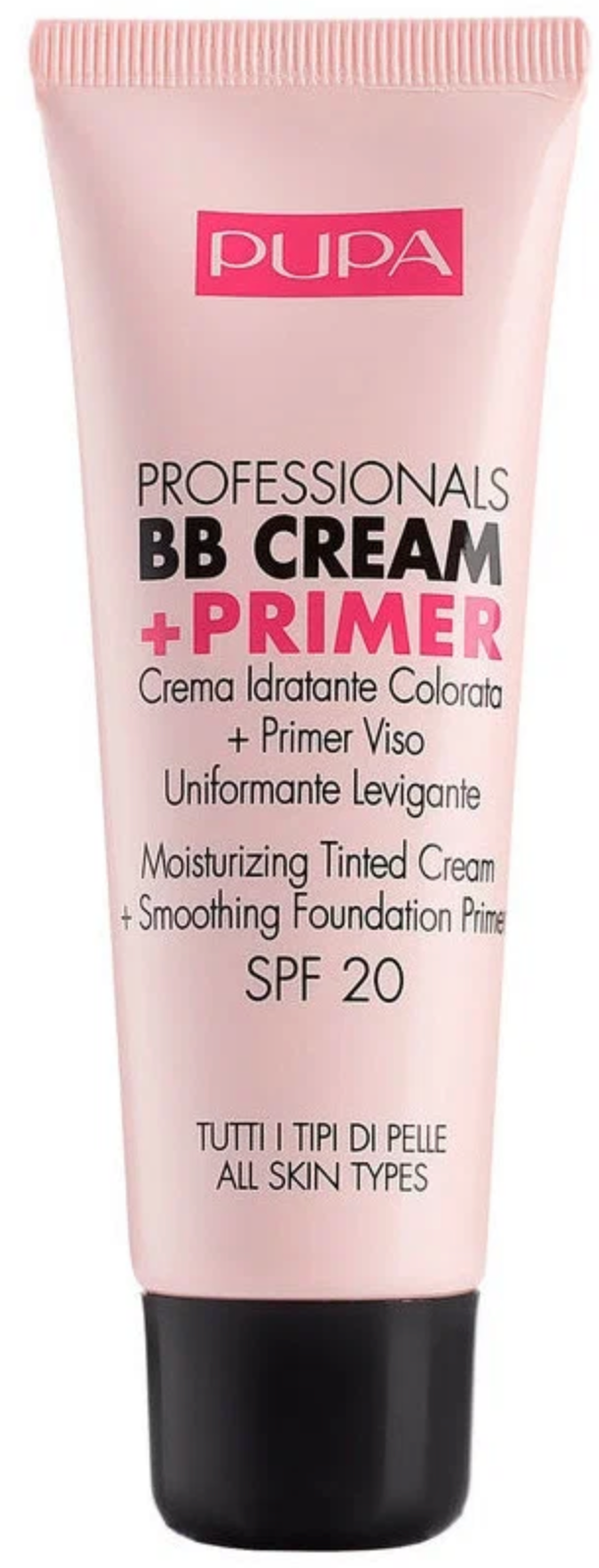 Пупа / Pupa - Тональный крем для всех типов кожи лица BB Cream+Primer 002 Sand 50 мл