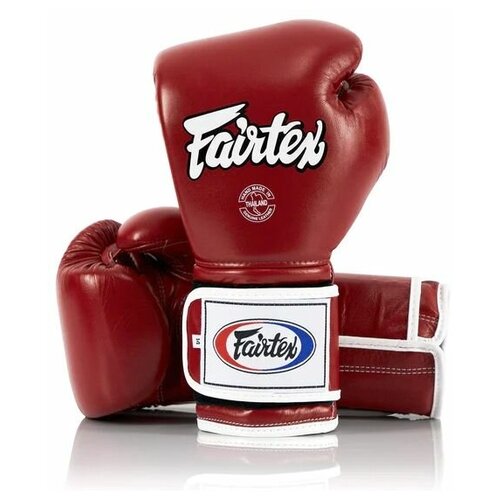 фото Боксерские перчатки fairtex bgv9 red (мексиканский стиль) 14 унций