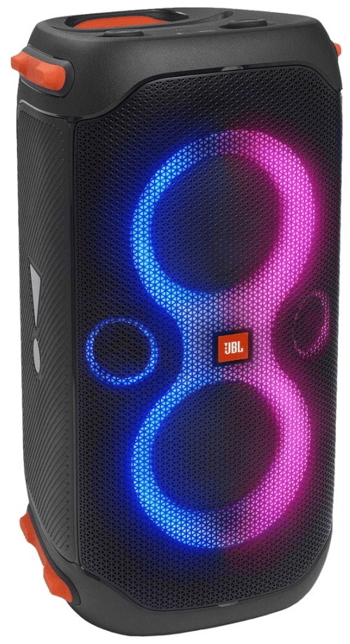 Портативная акустическая система с функцией Bluetooth и световыми эффектами JBL Party Box 110 черная (UK) - фото №1