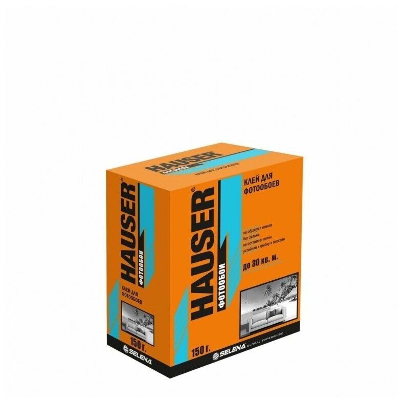 фото Клей для обоев универсальный 150 Г (12) "HAUSER"