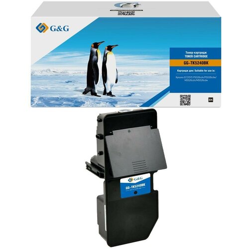 Картридж G&G GG-TK5240BK черный картридж лазерный cactus cs tk5240bk для kyocera m5526cdn m5526cdw p5026cdn черный ресурс 4000 страниц