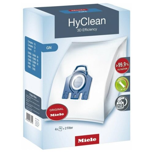 Мешки для пылесоса Miele HyClean 3D Efficiency GN 4 шт.