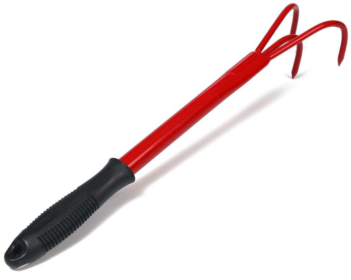 Рыхлитель, длина 40 см, 3 зубца, пластиковая ручка, микс