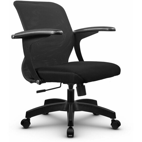 Компьютерное кресло SU-M-4/подл.160/осн.001 Темно-серый