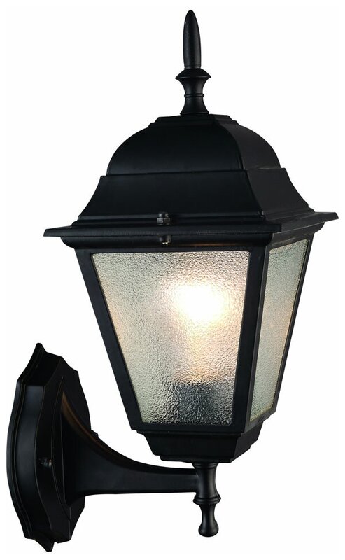 Уличный настенный светильник Arte Lamp BREMEN A1011AL-1BK, E27, 60Вт, кол-во ламп:1шт, Черный