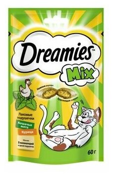 DREAMIES Микс с куриц и мятой 6*60г - фотография № 2