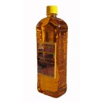 Льняное масло , холодный отжим, нерафинированное, обработка древесины. Объем 1 литр. - изображение