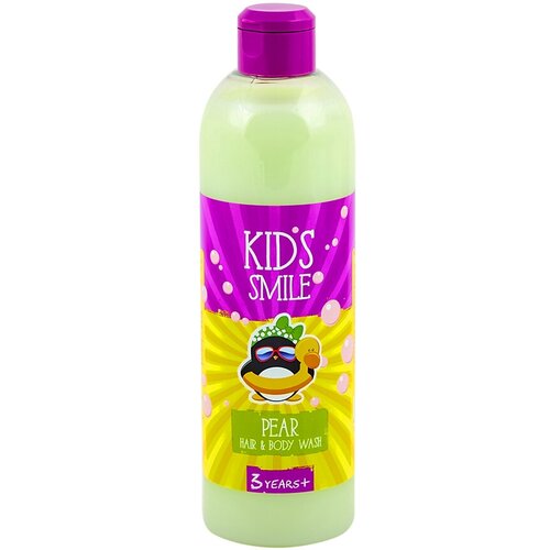 Шампунь и гель для душа KIDS SMILE, детский, Груша, 500 г