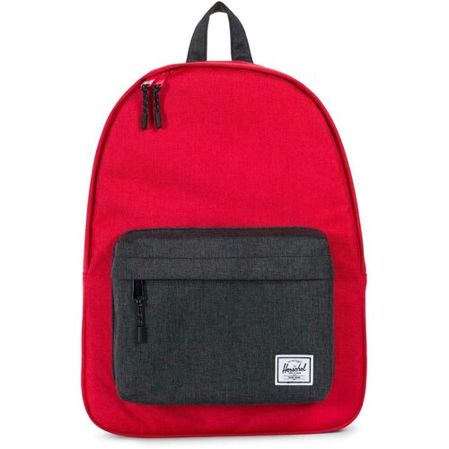 Рюкзак Herschel Classic (Barbados Cherry Crosshatch/Black Crosshatch 20 L)