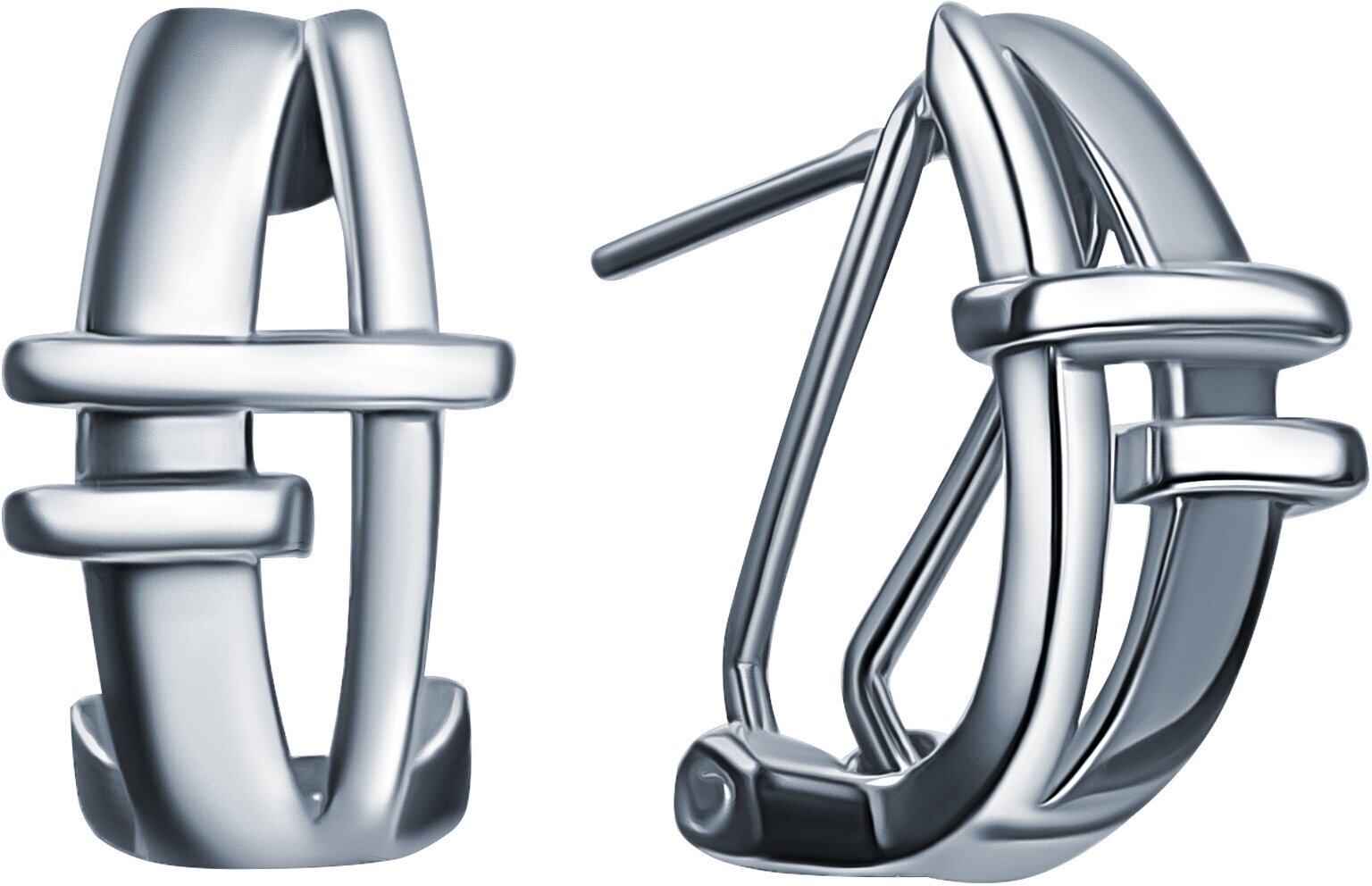 Серьги ELEMENT47, серебро, 925 проба