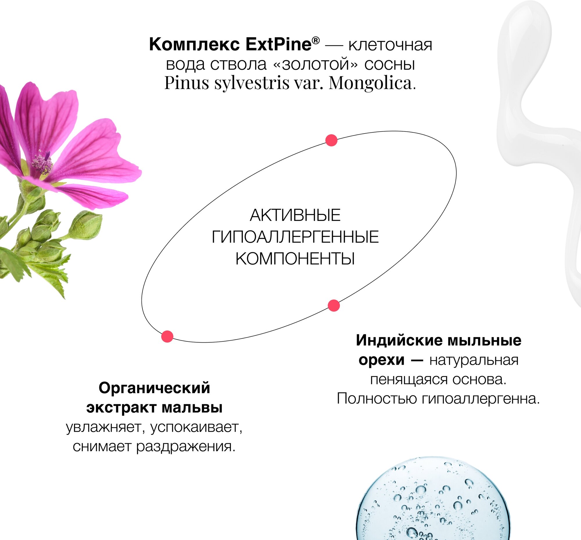 Гель для умывания лица Planeta Organica Pure гипоаллергенный очищающий для чувствительной кожи, 300 мл