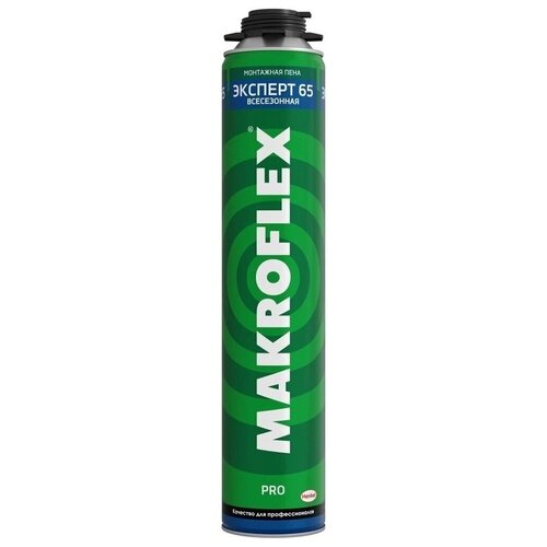 Пена монтажная Макрофлекс 65 про всесезонная Эксперт 850 мл 781₽