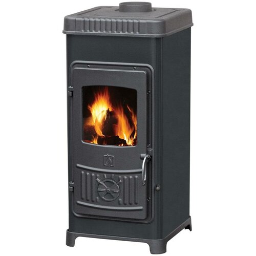 Печь DORA 8 N, эмалированная, черная (PLAMEN)