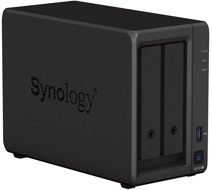 Система хранения данных Synology настольное исполнение 2BAY NO HDD