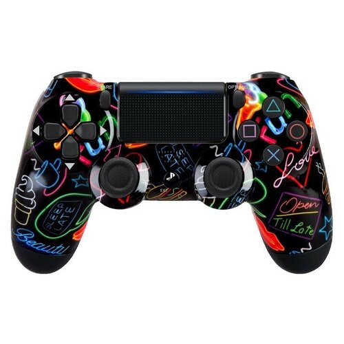 iziTechno Геймпад для PlayStation 4 Джойстик совместимый с PS4 PC и Mac устройства Apple устройства Android Черный Party Time 189000₽