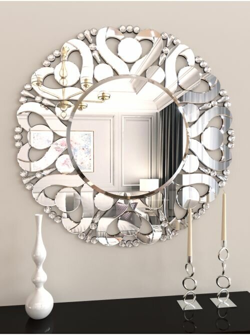 Интерьерное настенное зеркало Storia Brillica диаметр 89 см
