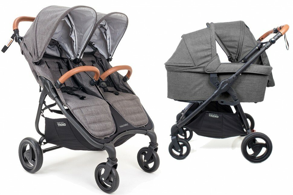 Прогулочная коляска Valco Baby Snap Duo Trend, цвет: grey marle - фото №14