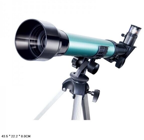 Телескоп детский, зеленый Telescope Professional С2120