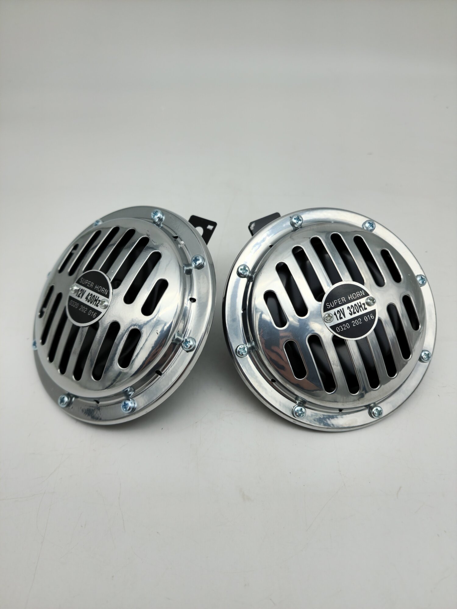 Сигнал звуковой электрический WAYDONG SUPER HORN хромированный 12V — фото 8