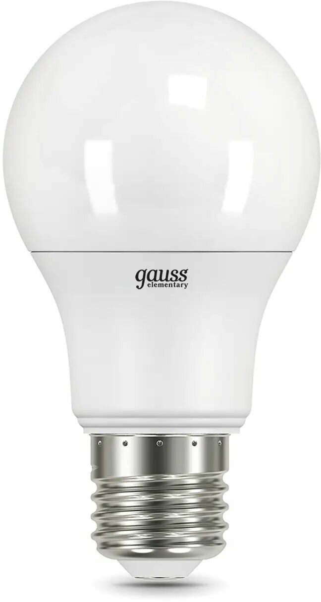 Упаковка ламп LED GAUSS E27, груша, 7Вт, 10 шт. [23217a] - фотография № 6