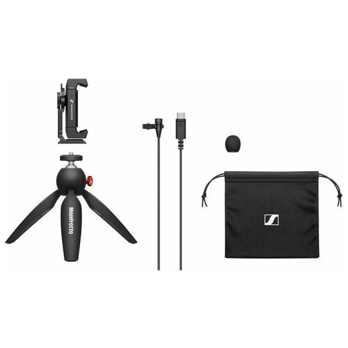 Микрофон SENNHEISER XS Lav Mobile Kit черный 509259 1226100₽