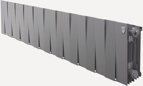 Изображение товара Радиатор биметаллический Royal Thermo PianoForte 200 Серебристый - 20 секц.