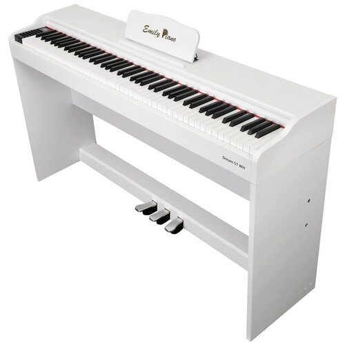 Пианино цифровое EMILY PIANO D-51 WH пианино цифровое emily piano d 54 wh