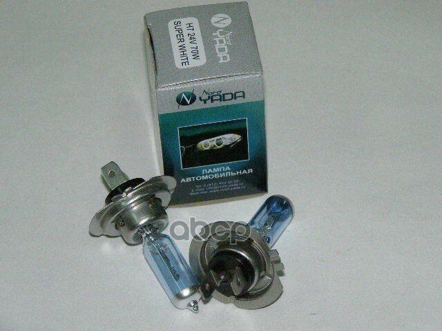 Лампа H7 24V 70W Nord YADA SUPER WHITE NORD YADA арт. 800076