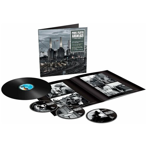 Pink Floyd. Animals (2018 Remix) Deluxe (LP + CD + DVD + Blu-ray) виниловая пластинка pink floyd ummagumma 2lp