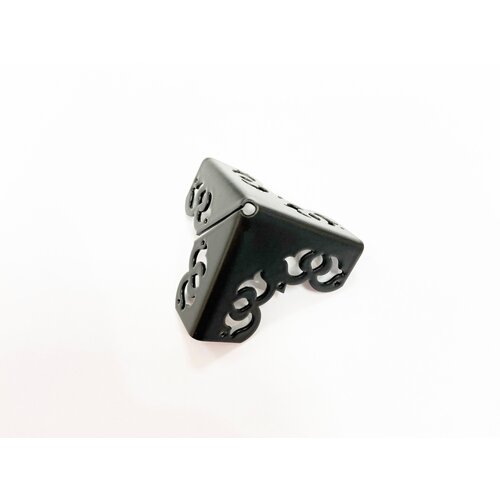 Накладка мебельная У3П04-35-L черный матовый 419₽