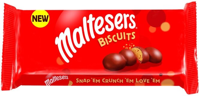 Бисквитное печенье Maltesers Biscuits (Германия), 110 г