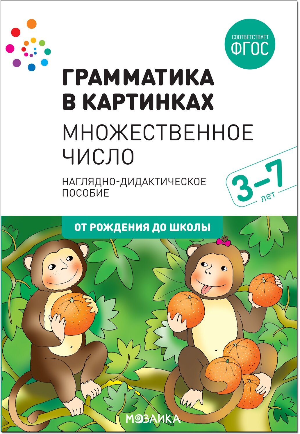 Наглядное пособие. Грамматика в картинках. Множественное число