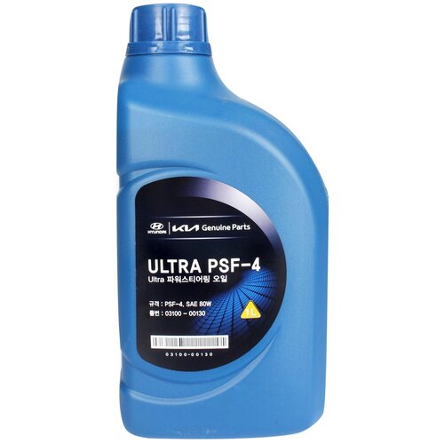 HYUNDAI-KIA 0310000130 0310000130_жидкость гидравлическая 80W (1L)KR! PSF-4\Hyundai, KIA Ultra PSF-4 1шт