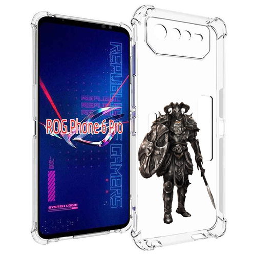 Чехол MyPads The-Elder-Scrolls-Online для Asus ROG Phone 6 Pro задняя-панель-накладка-бампер чехол mypads the elder scrolls online для doogee v max задняя панель накладка бампер