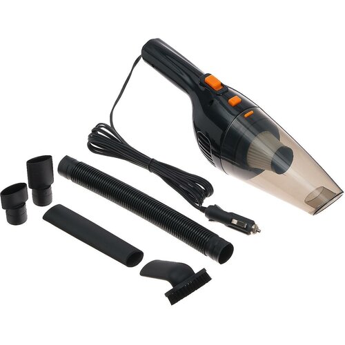 Пылесос автомобильный 5 насадок 120 Вт 12 В черный 280800₽