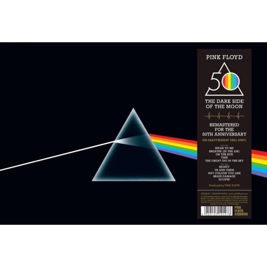 Виниловая пластинка Warner Music Pink Floyd - The Dark Side Of The Moon (50th Anniversary Edition)