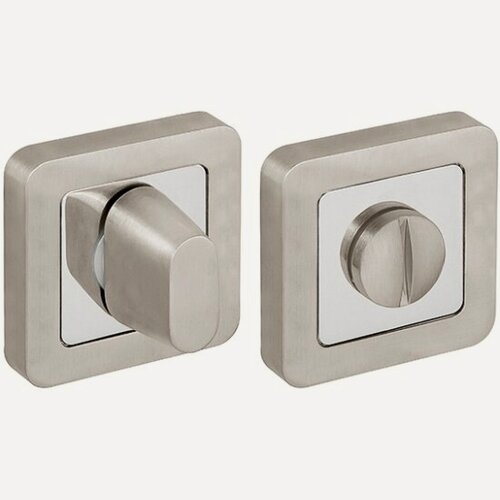 Изображение товара Ручка поворотная Fuaro BK6. K. XM52 (BK6 XM ) SN/CP-3 матовый никель/хром