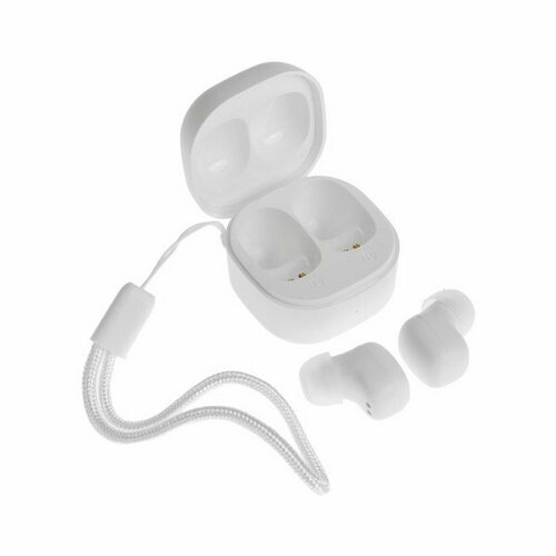 Наушники беспроводные Y6 TWS вакуумные BT 53 30200 мАч Type-C подвес белые 4245₽