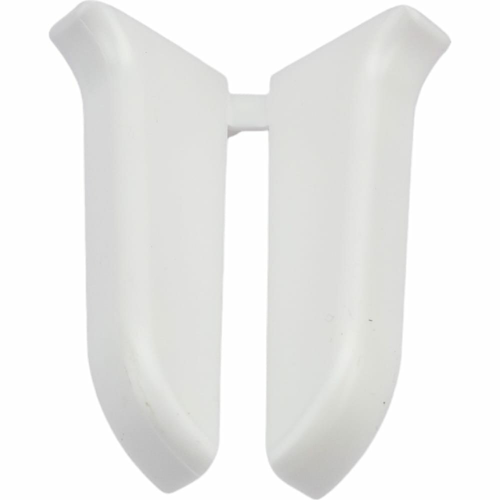 Торцевые заглушки для плинтуса, высота 55 мм Ideal - фото №2