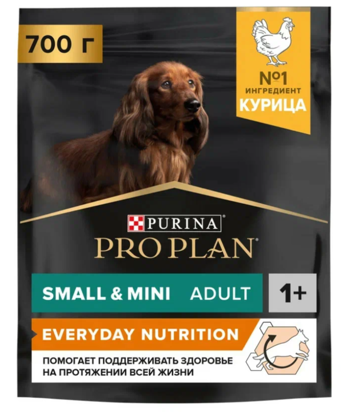 Сухой корм для собак Pro Plan Opti Balance для мелких пород с курицей 700 г