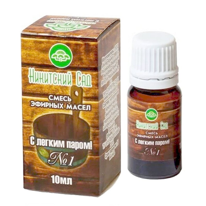 фото Никитский Ботанический Сад Эфирное масло для саун №1, 10 мл