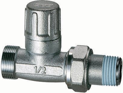 Вентиль запорный прямой 1/2" М24х19 FAR