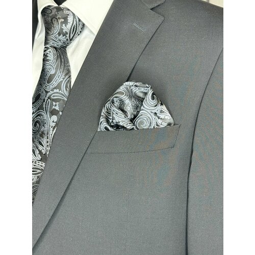 Нагрудный платок серый черный 650₽